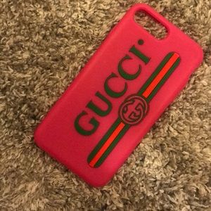 Authentic Gucci iPhone 7 Plus case